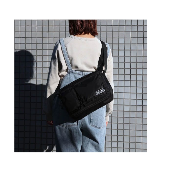 Coleman Walker Shoulder Bag Black